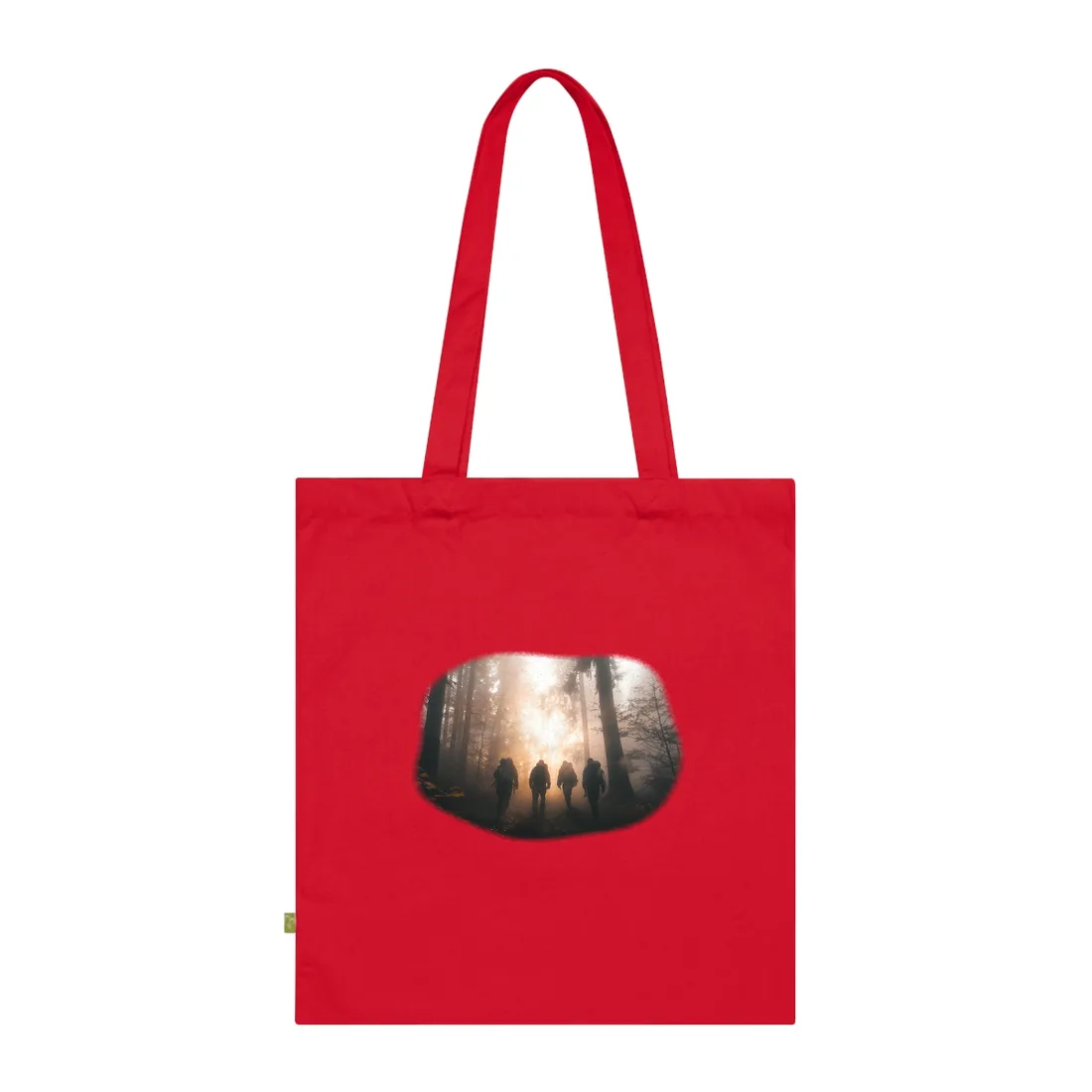 Adventure Through The Mysterious Forest: Group Expedition - Tote Bag (Classic Red)
