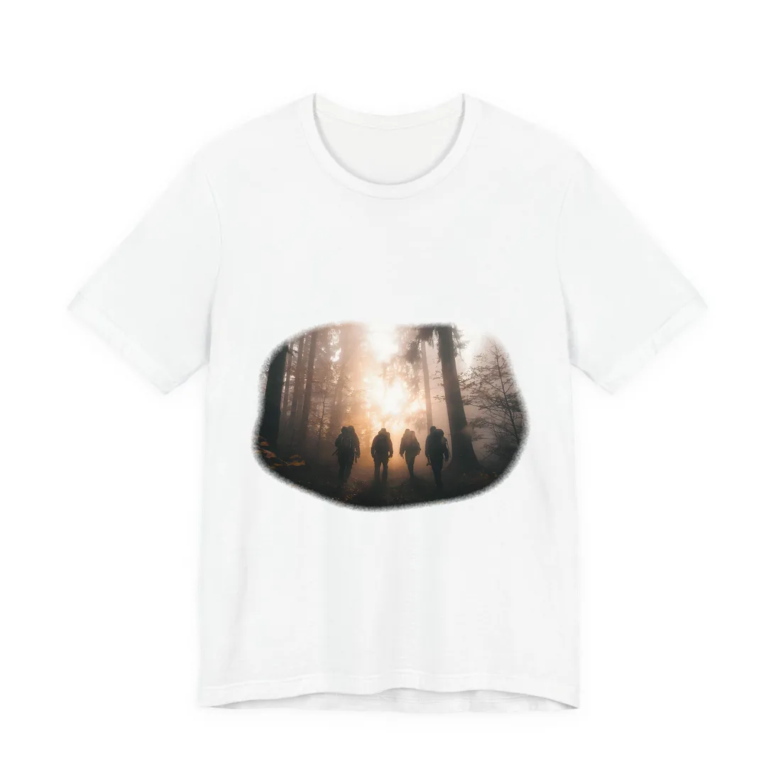 Adventure Through The Mysterious Forest: Group Expedition - T-Shirt (White)