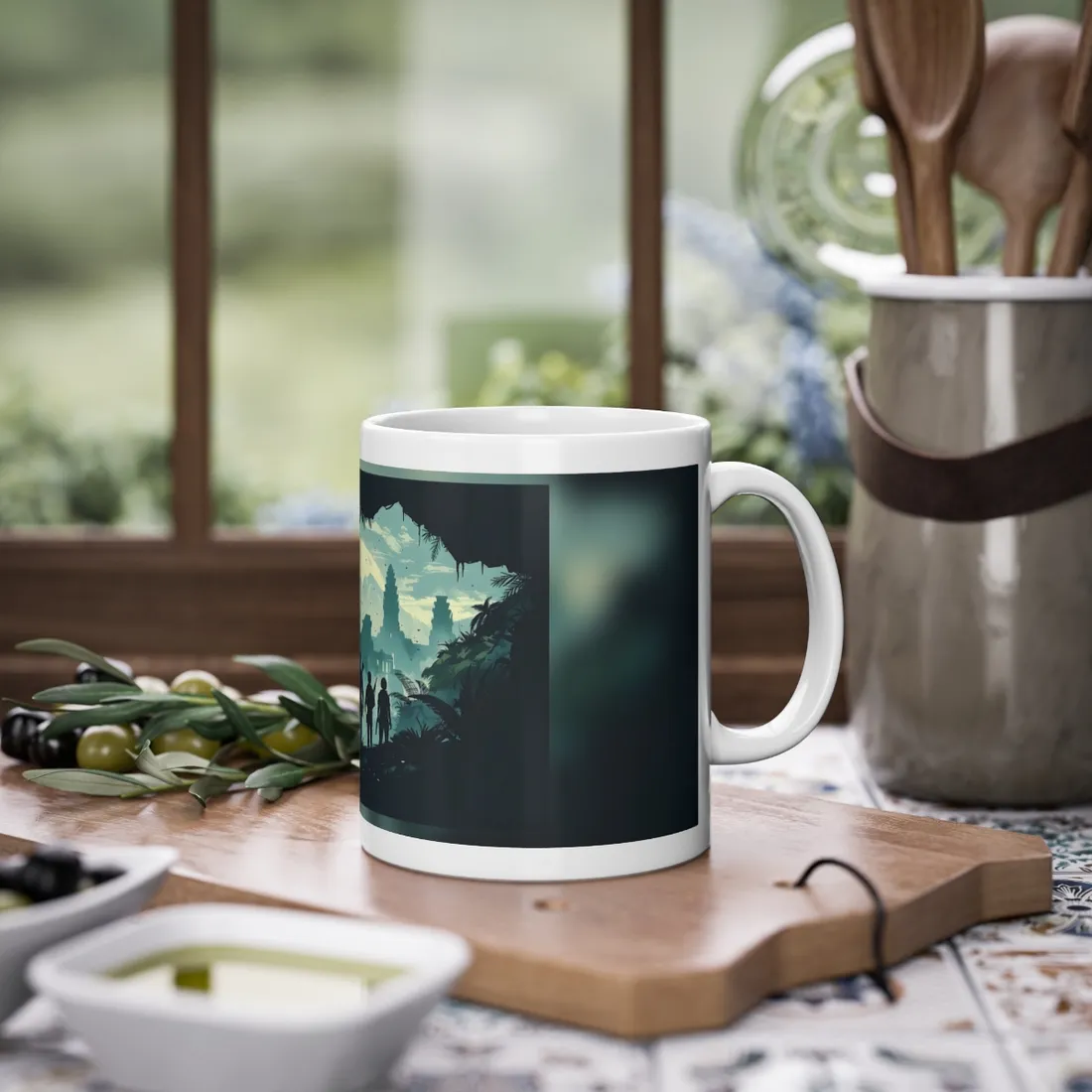 Adventurous Pair: Heroes by Side - Mug