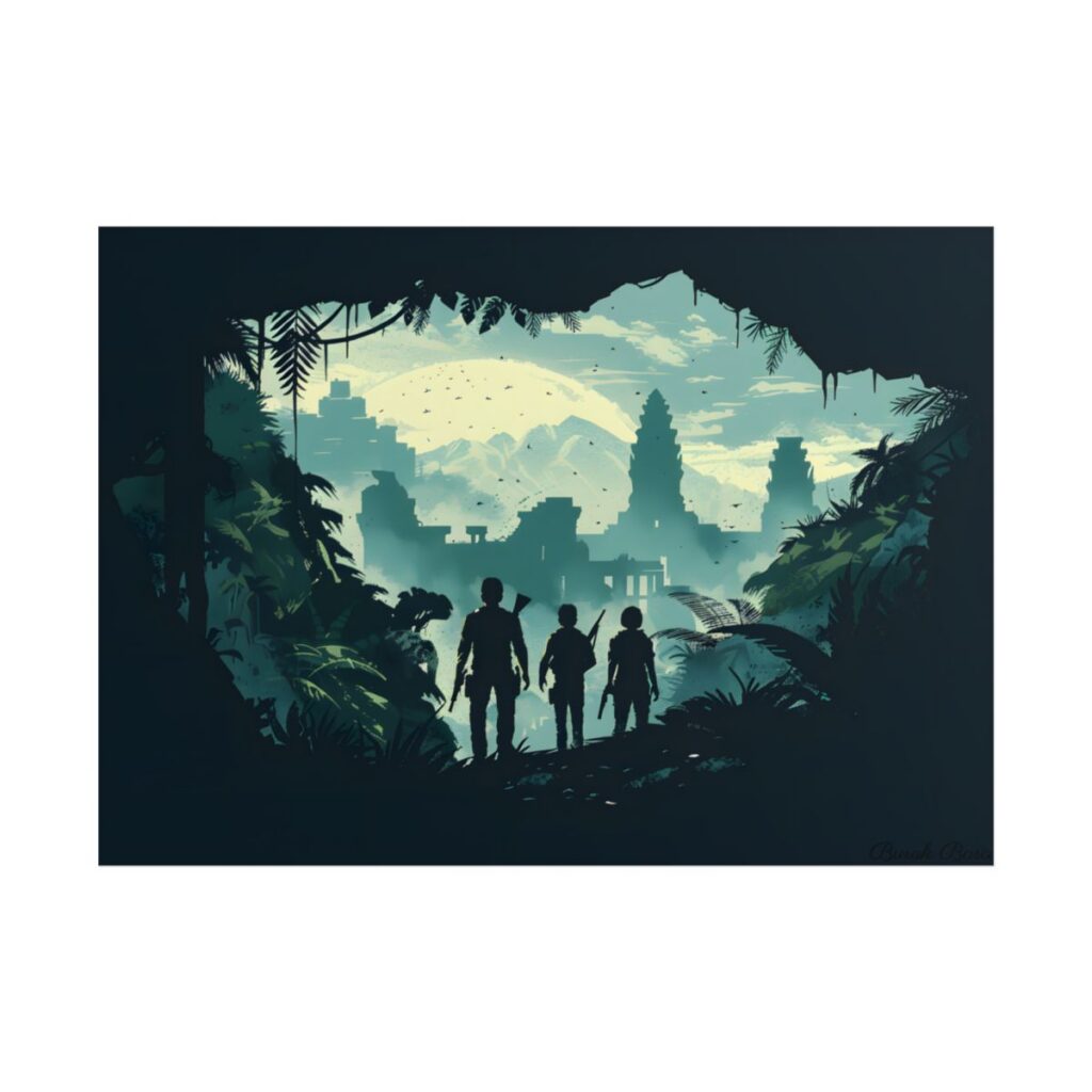 Adventurous Pair: Heroes by Side - Poster
