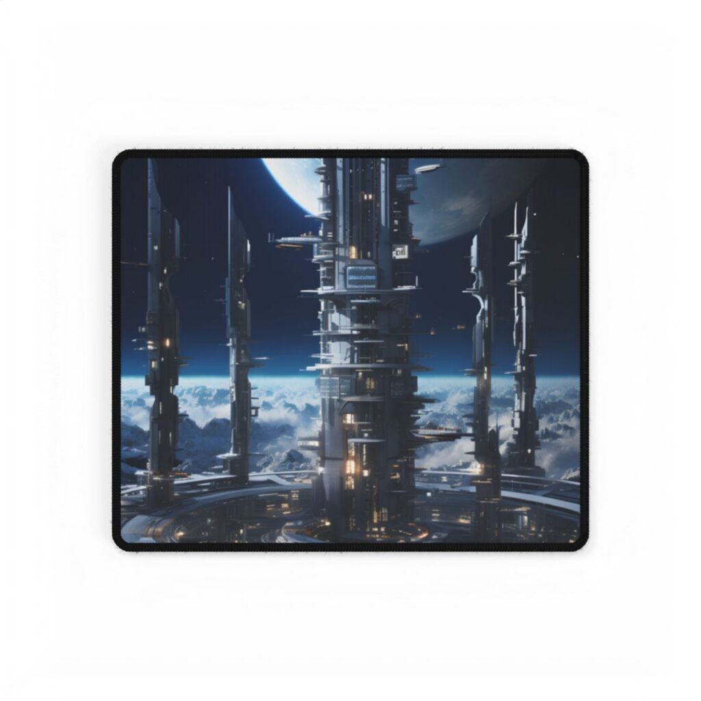 Aetherial Space Station: Isolated Horizon - Desk Mat