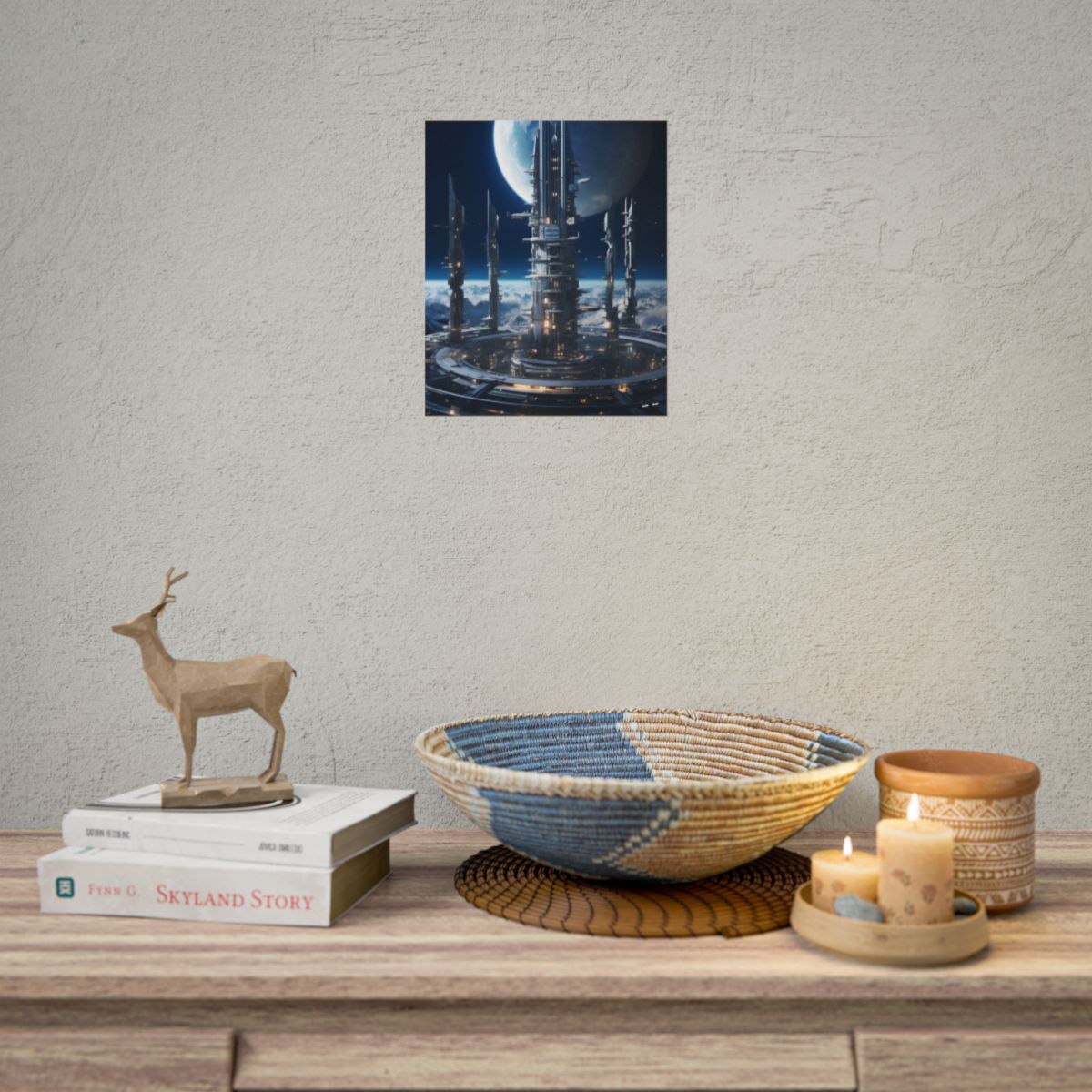 Aetherial Space Station: Isolated Horizon - Poster
