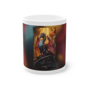 Dragon on Ancient Ledge Mug