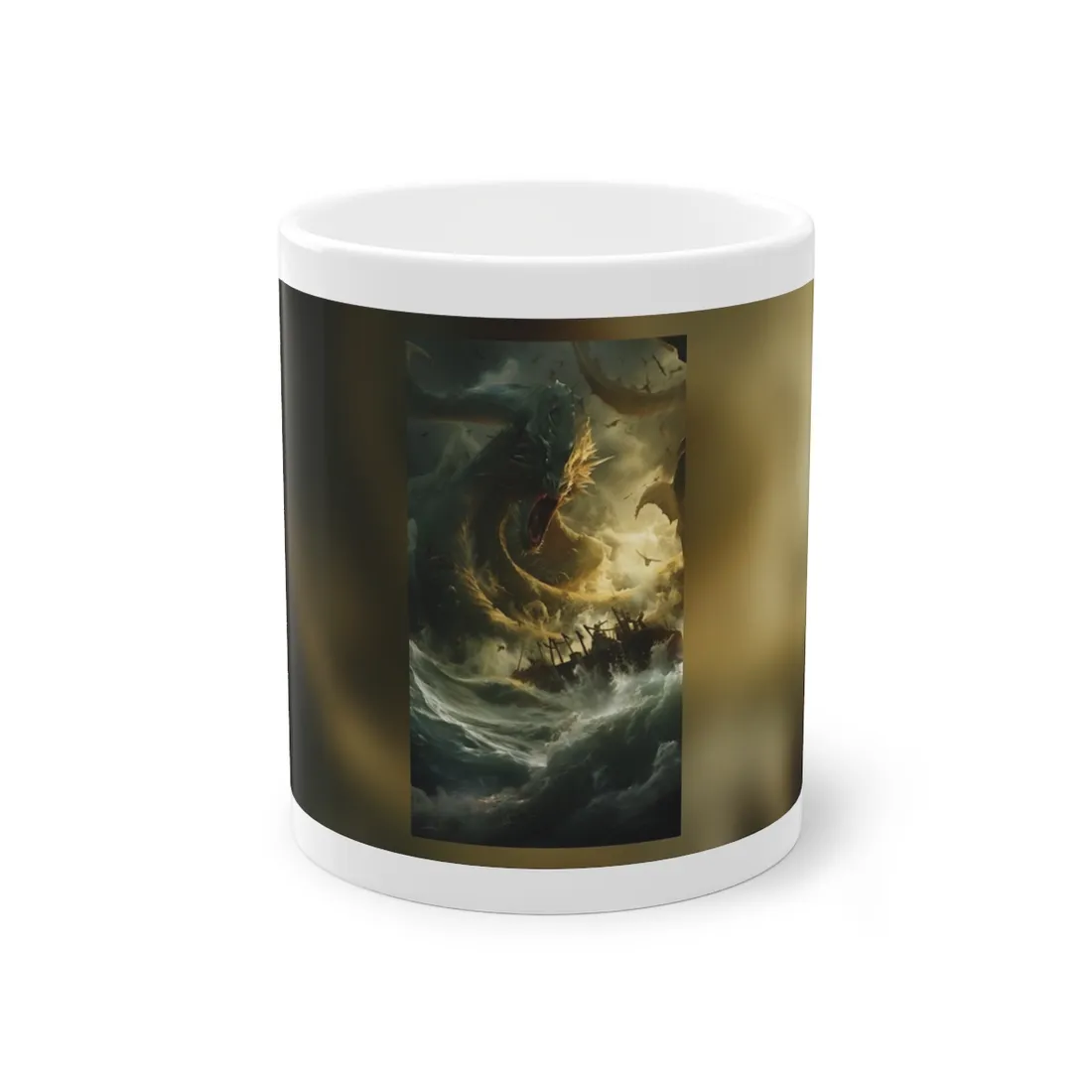 Ancient Mythical Sea Monsters: Fearsome Creatures of Legend - Mug