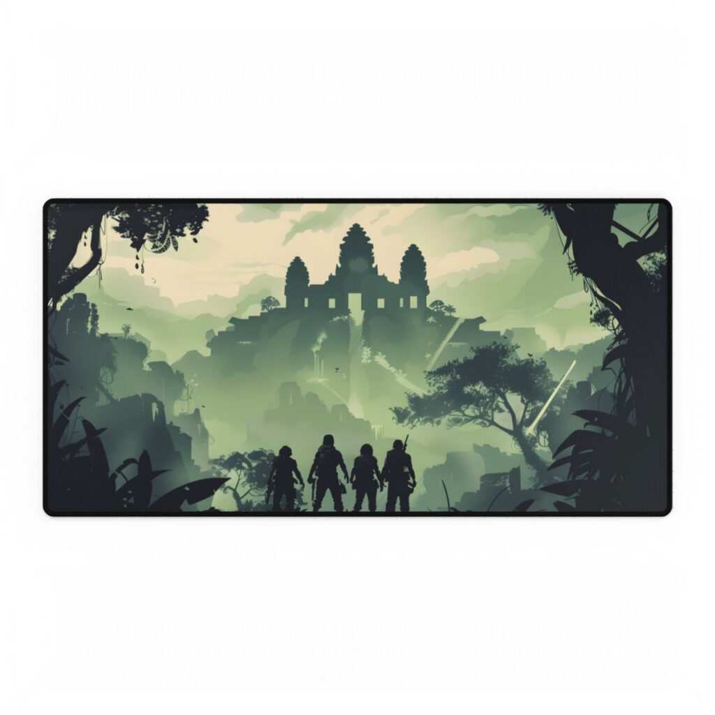 Ancient Ruins Discovery: Unveiling Hidden Secrets - Desk Mat