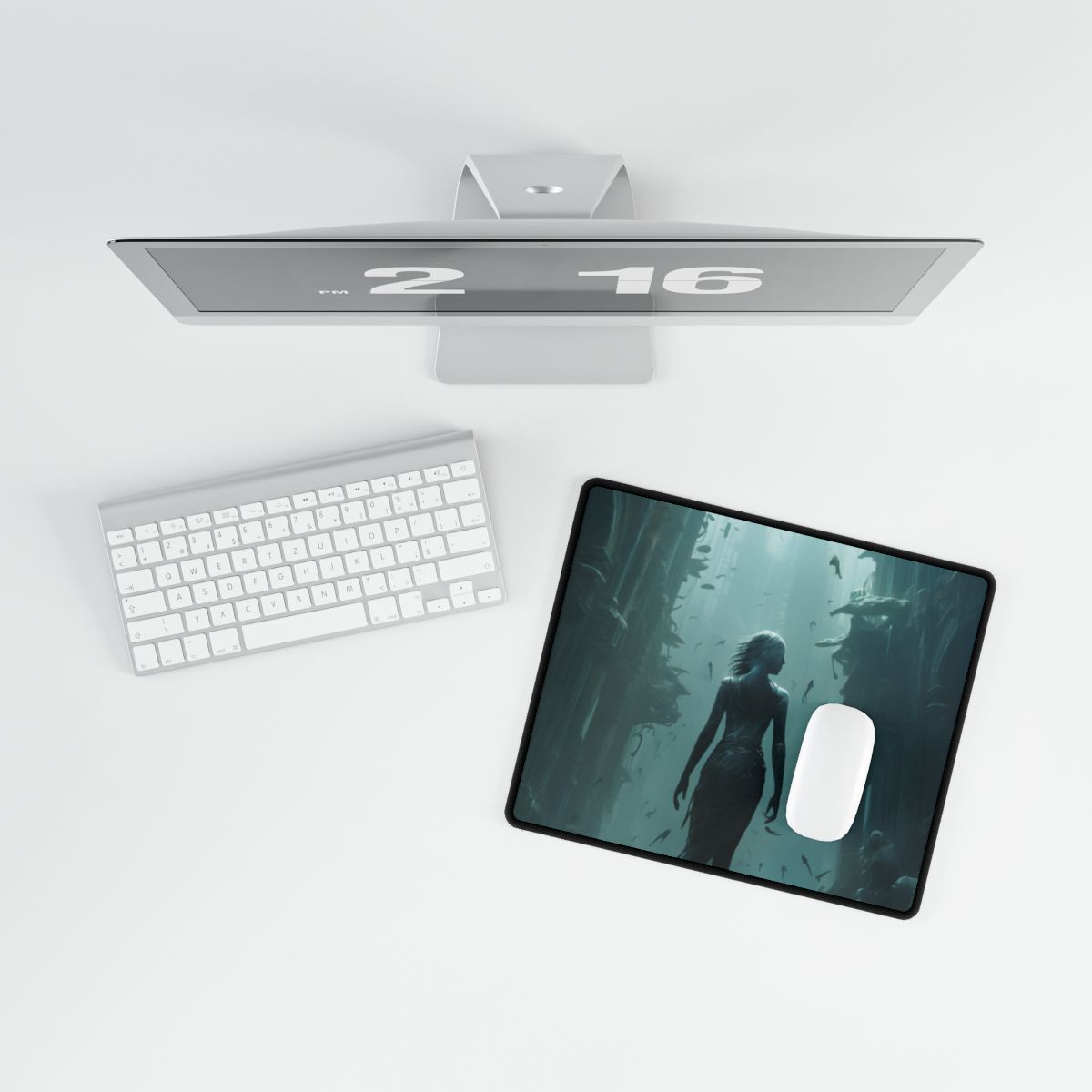 Ancient Underwater City: Hidden Ruins - Desk Mat