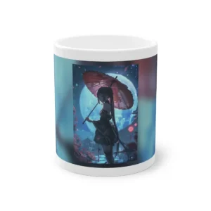 Girl with Red Parasol Mug