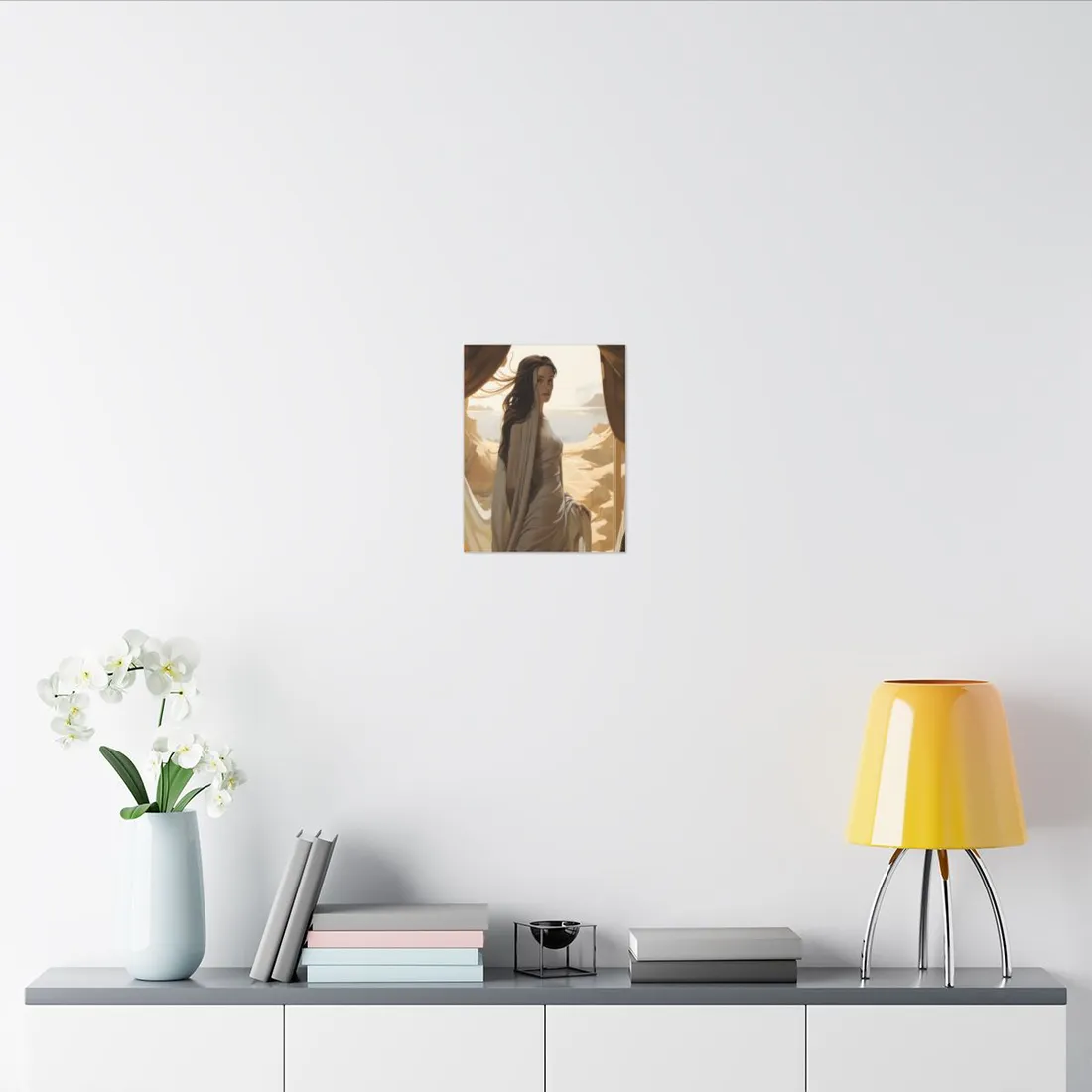 Artistic Book Cover: Unique Perspective - Canvas