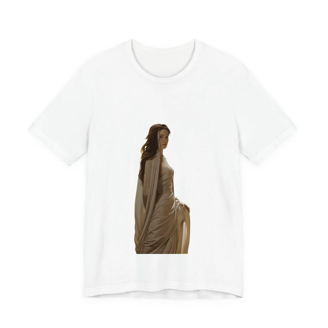 Artistic Book Cover: Unique Perspective T-Shirt - T-Shirt (White)