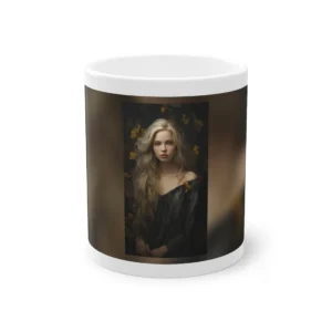 Woman with Blonde Hair Mug