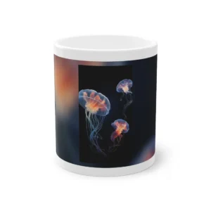Glowing Jellyfish Underwater Mug