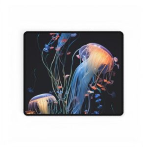 Glowing Jellyfish Group Desk Mat