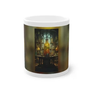 Alchemist Laboratory with Glass Flasks Mug