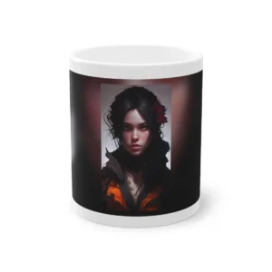 Ember-Eyed Portrait Mug