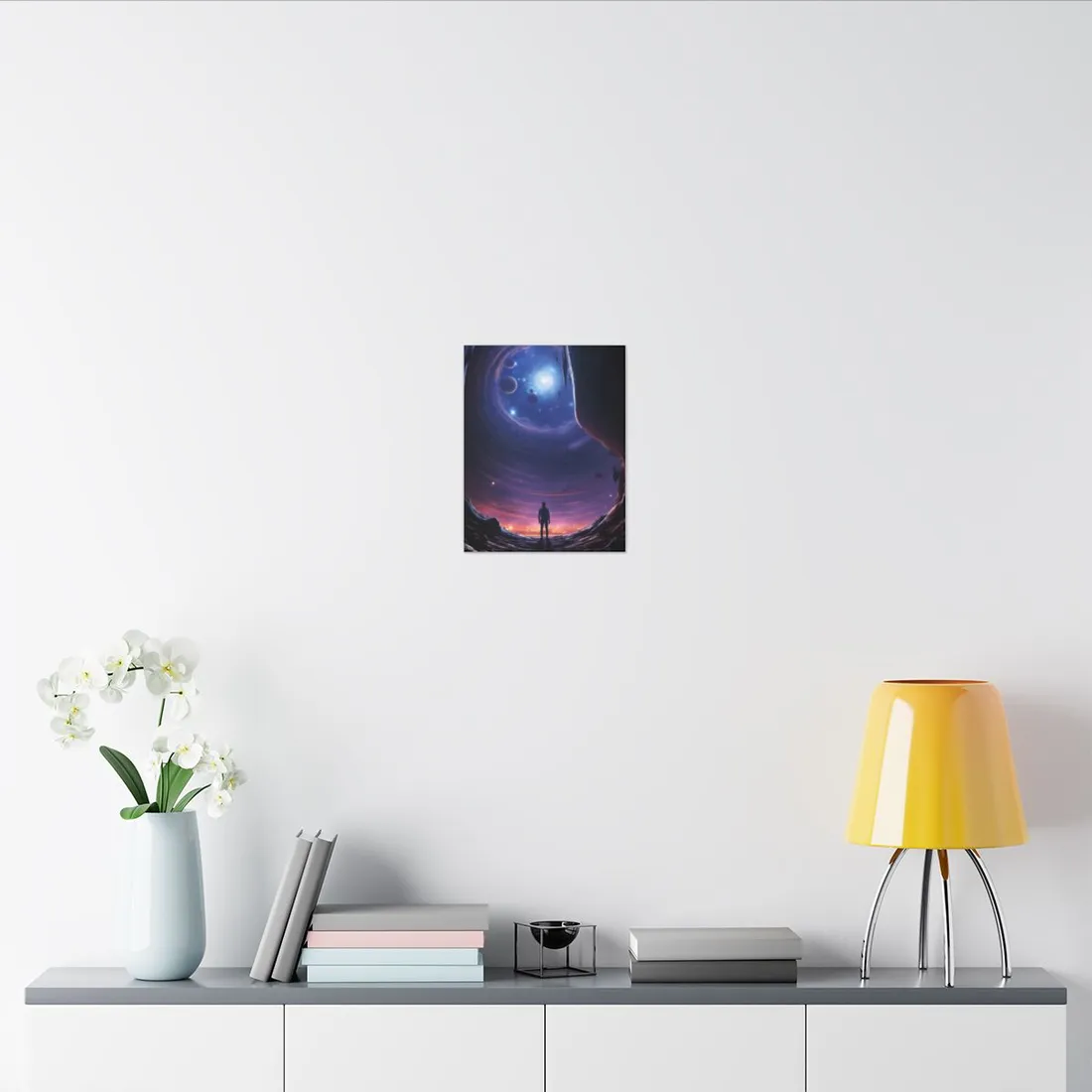 Black Hole Cosmic Odyssey: A Massive Planet's Space Journey - Canvas