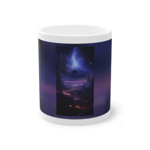 Alien Planet Landscape Mug