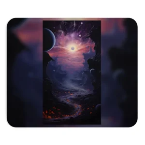 Lava River Canyon Landscape Mouse Pad
