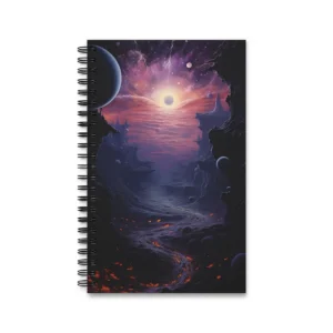 Lava River Canyon Landscape Spiral Notebook