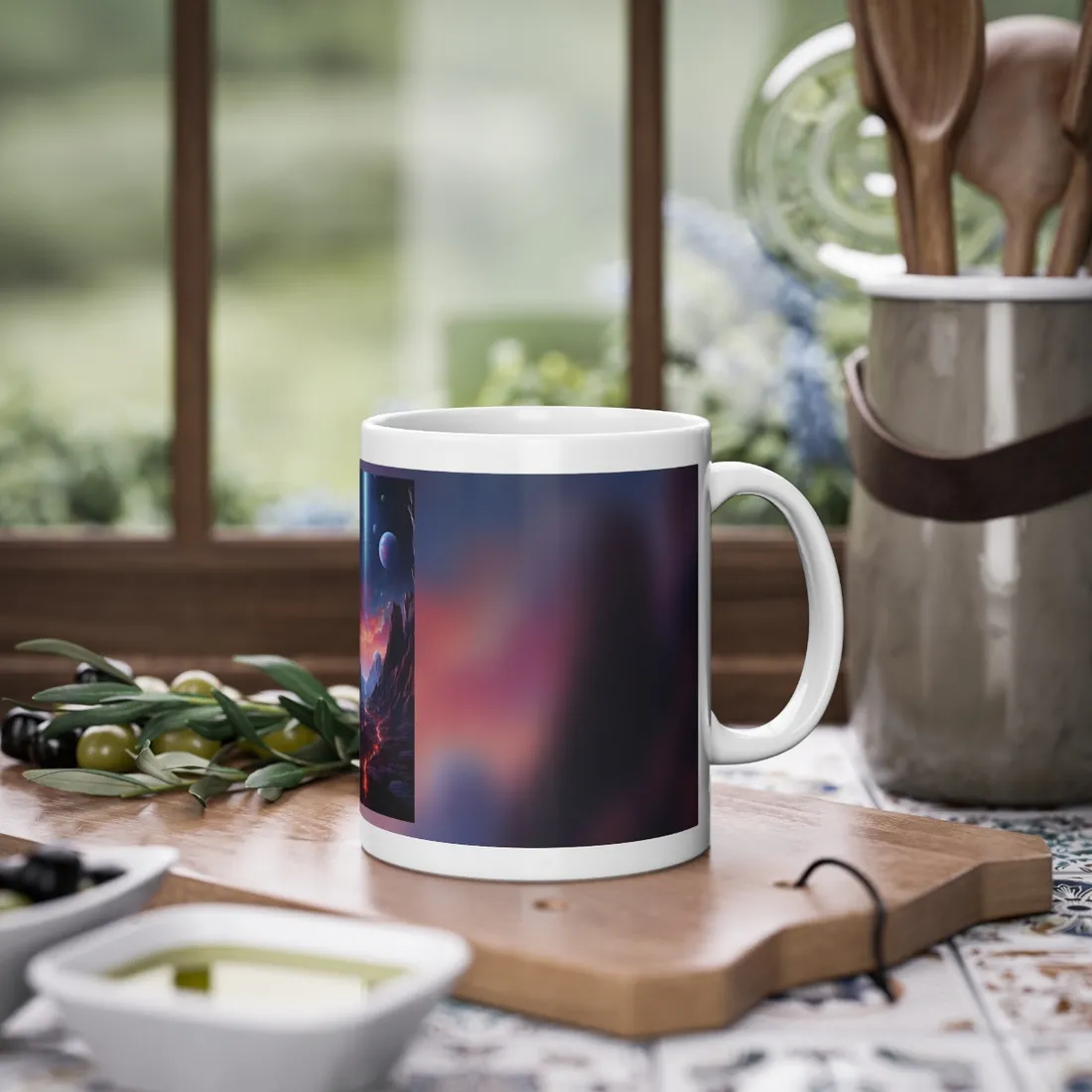 Black Hole Odyssey: A Massive Planet in Space - Mug