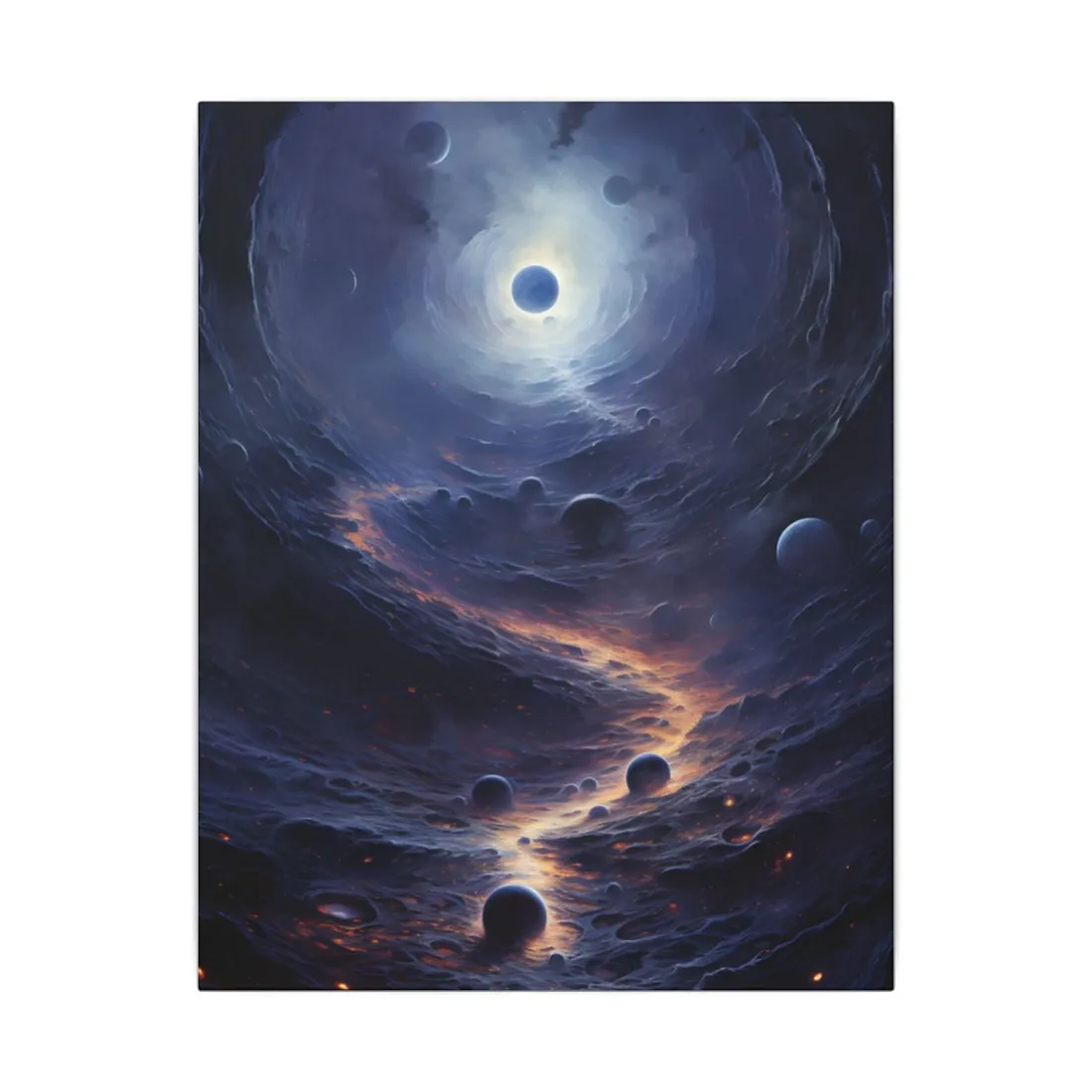 Black Hole Planet: Cosmic - Canvas