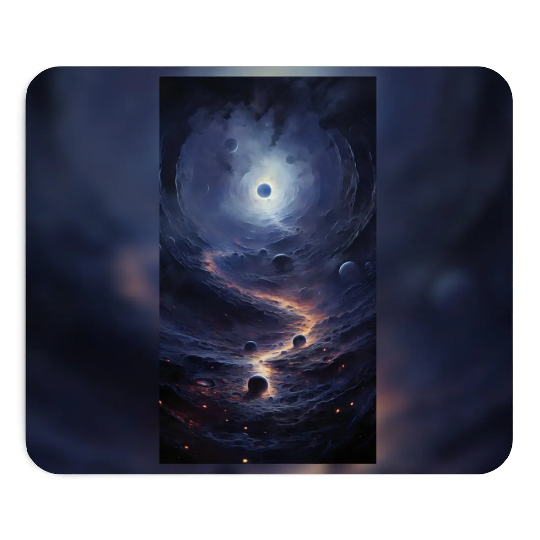 Black Hole Planet: Cosmic - Mouse Pad