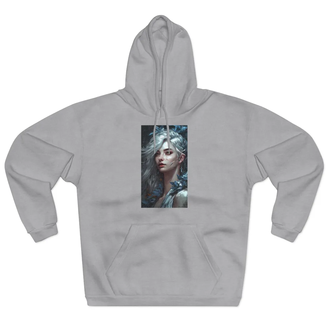 Blonde Beauty Portrait: Elegant Female - Hoodie