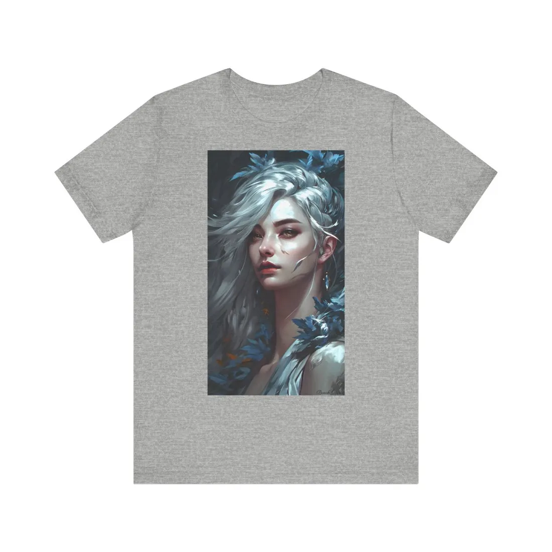 Blonde Beauty Portrait: Elegant Female - T-Shirt