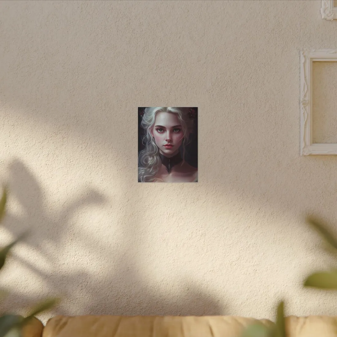 Blonde Portrait: Daring Angle - Canvas