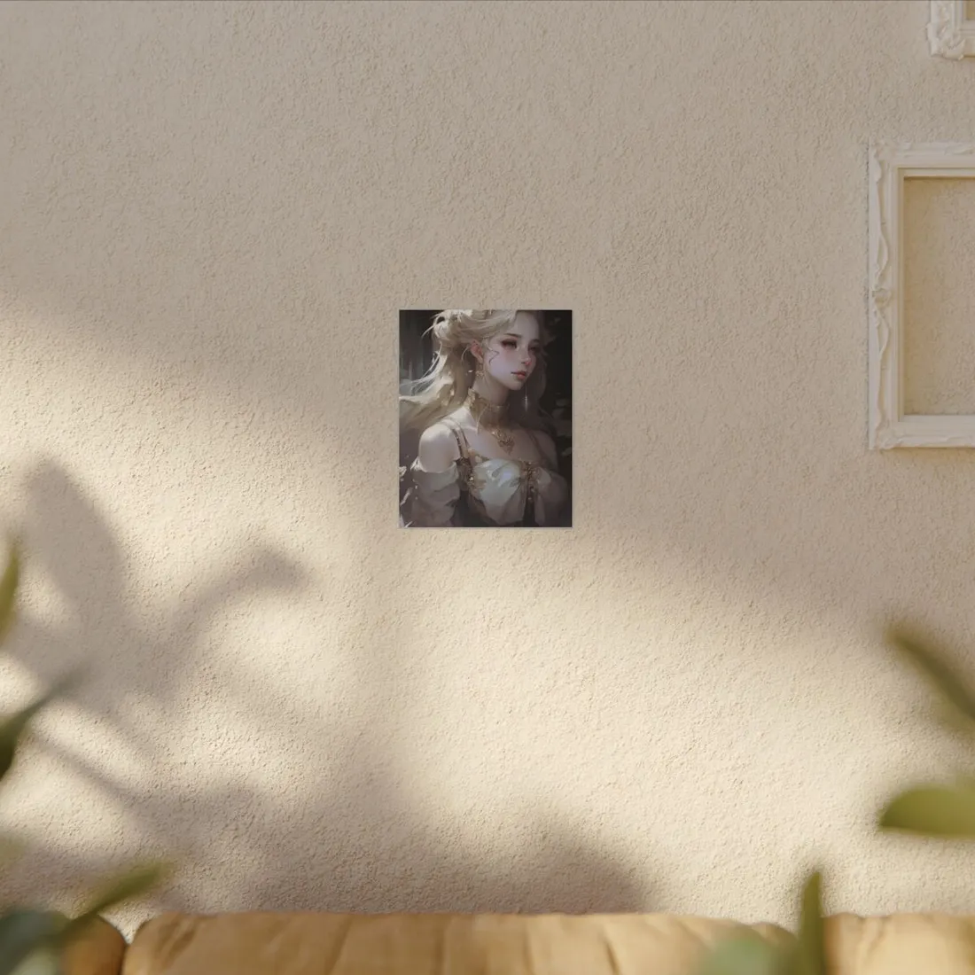 Blonde Portrait in Natural Light - Canvas