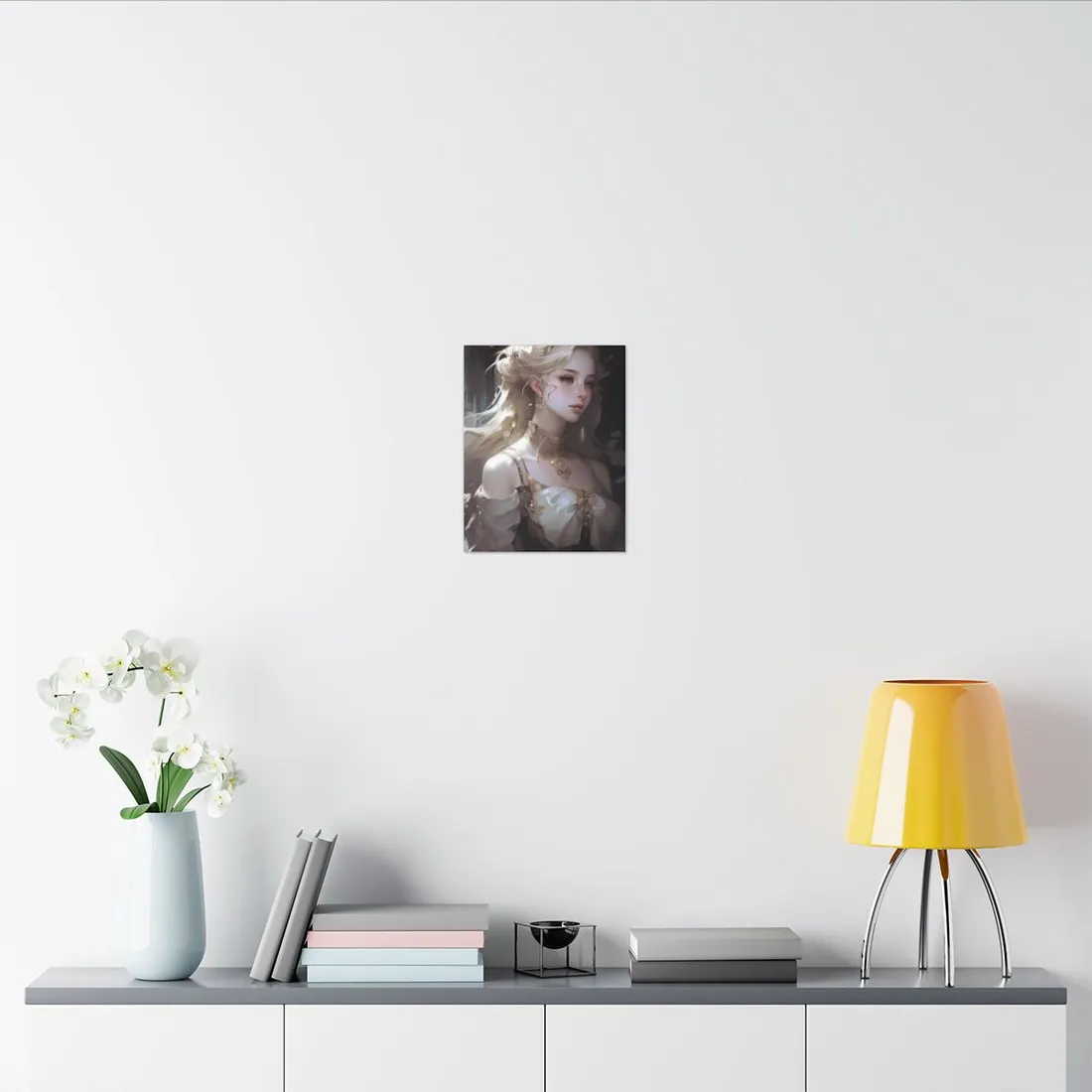 Blonde Portrait in Natural Light - Canvas