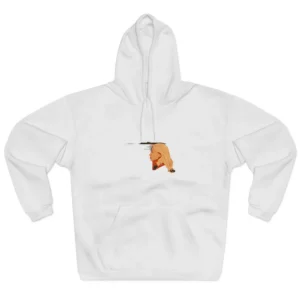 Woman in Courtroom Hoodie