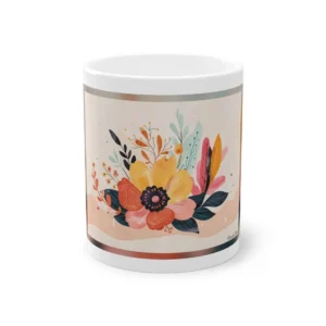 Colorful Floral Bouquet Mug
