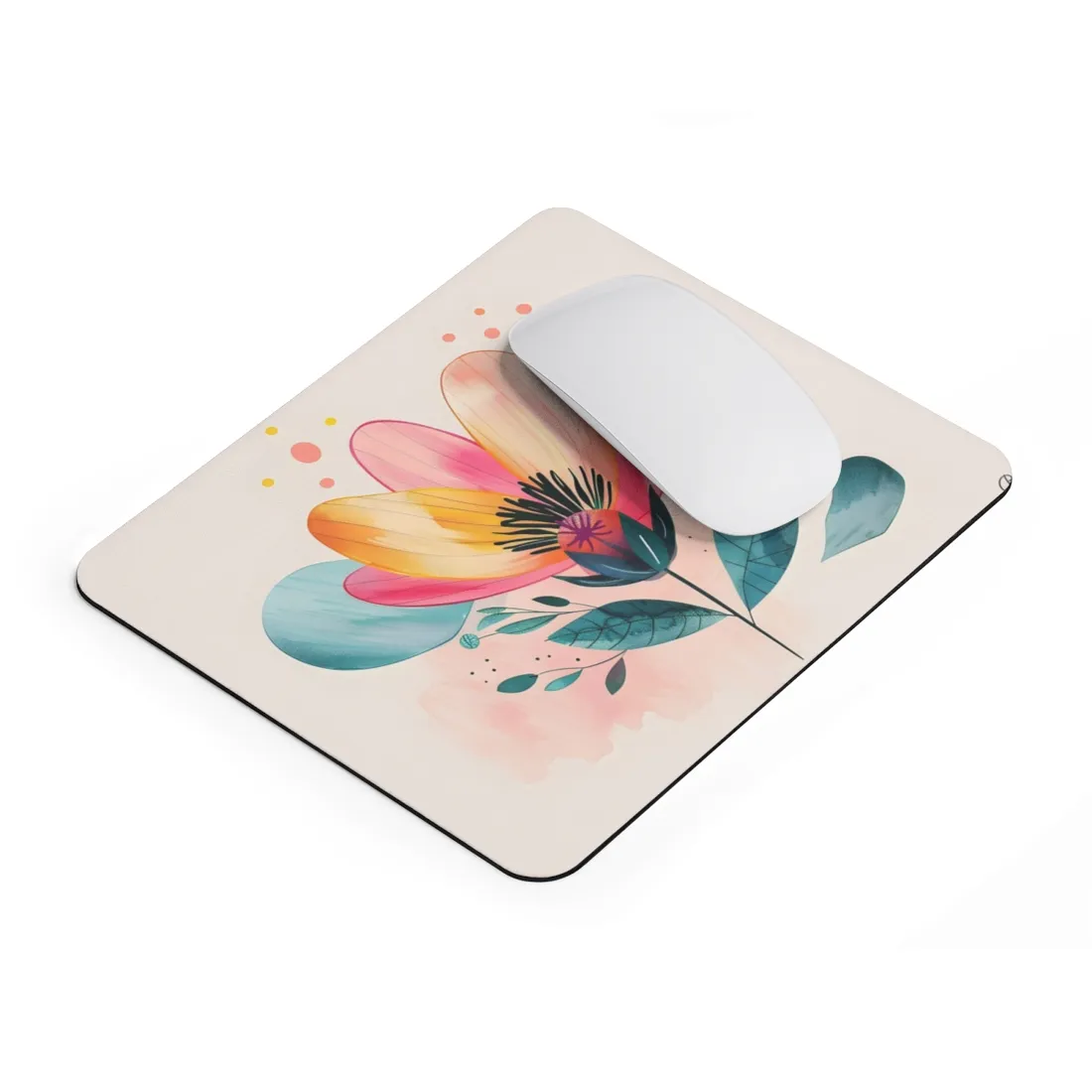 Blooming Whimsy: Growth in Full Bloom - Mouse Pad