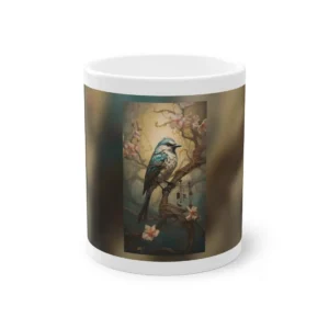 Songbird on a Blossom Branch Mug