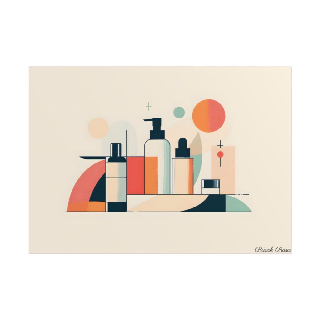 Bold Product Minimalist Illustration: Digital Art - Poster