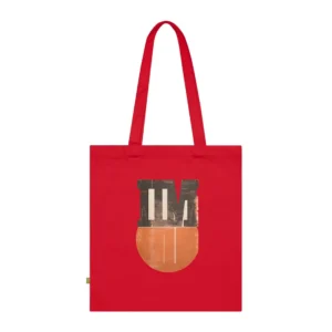 Retro Block Letterforms Tote Bag