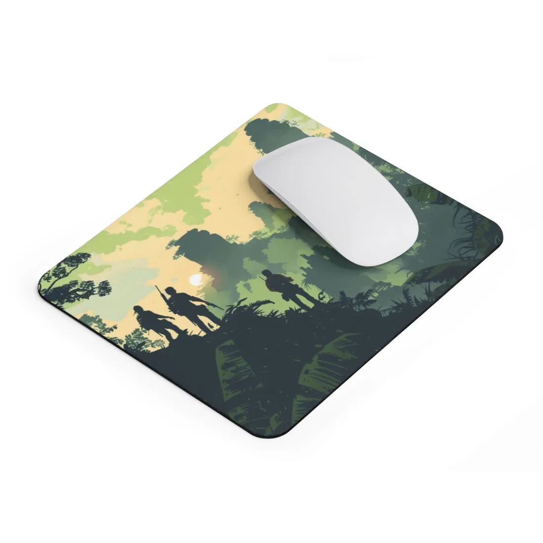 Brave Adventurer: Determined Quest in Pursuit of Discovery - Mouse Pad