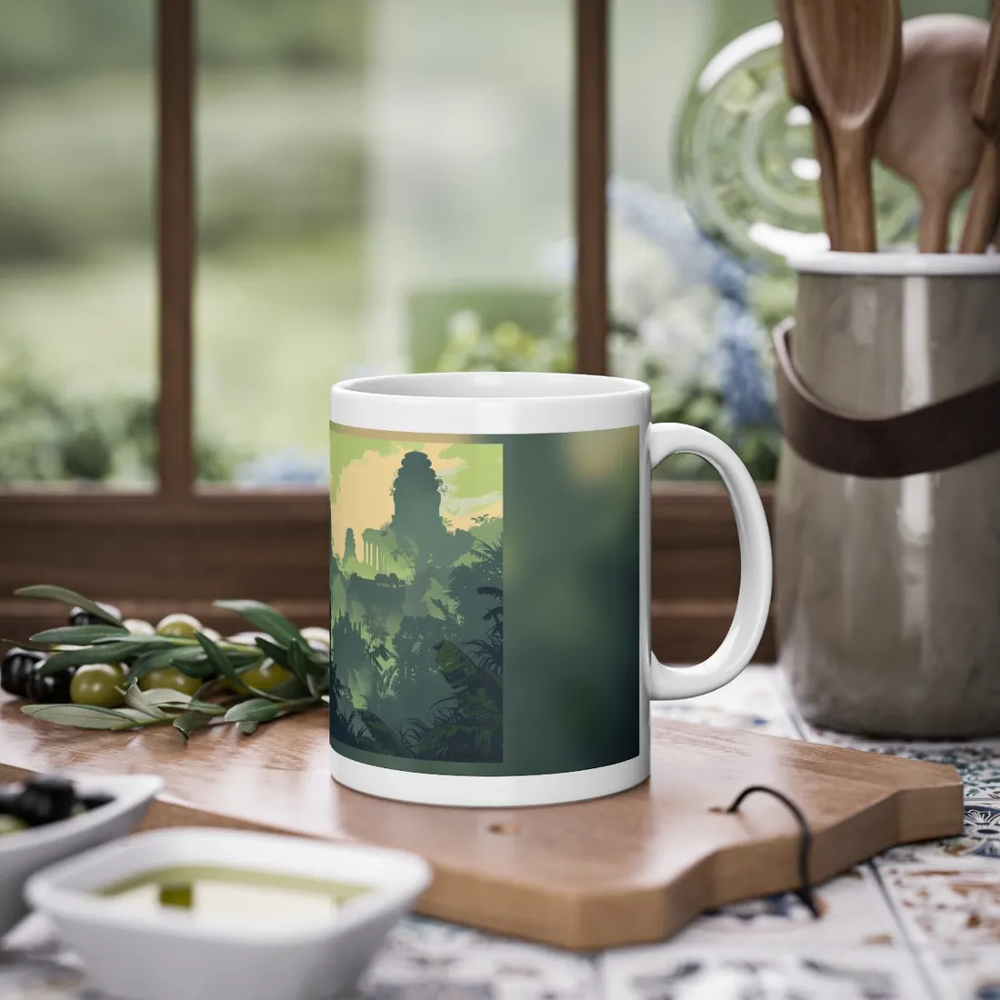 Brave Adventurer: Determined Quest in Pursuit of Discovery - Mug