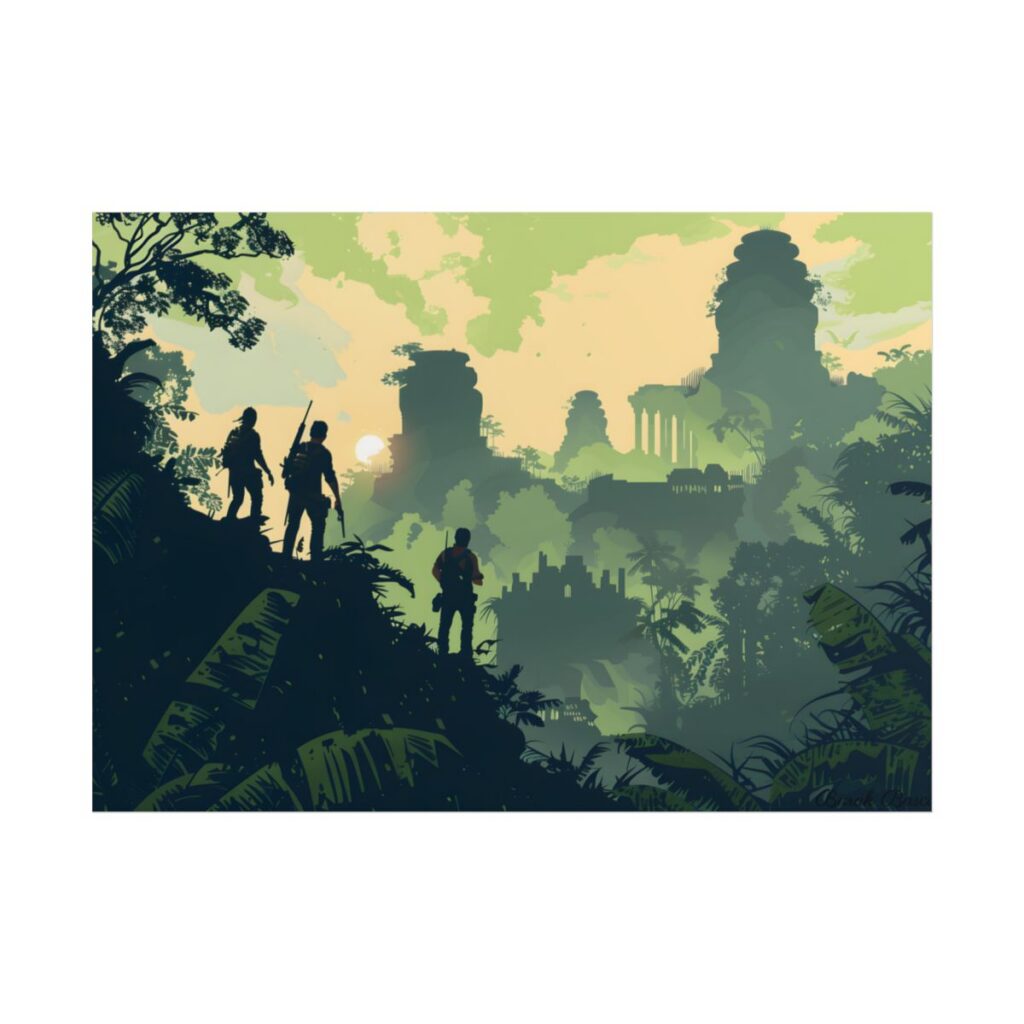 Brave Adventurer: Determined Quest in Pursuit of Discovery - Poster