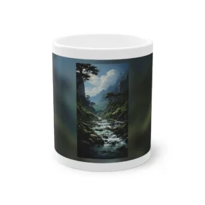 Mountain Valley River Rapids Mug