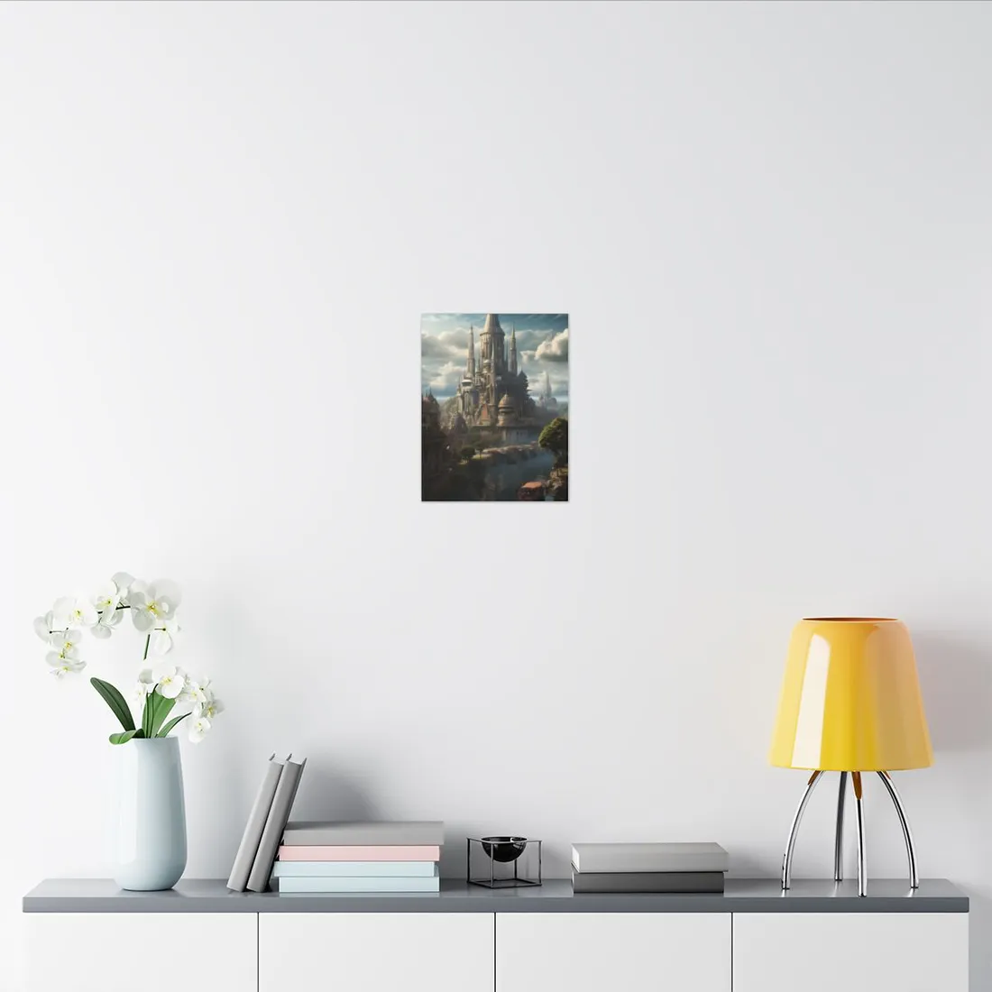 Breathtaking Floating City of Columbia: Aerial - Canvas