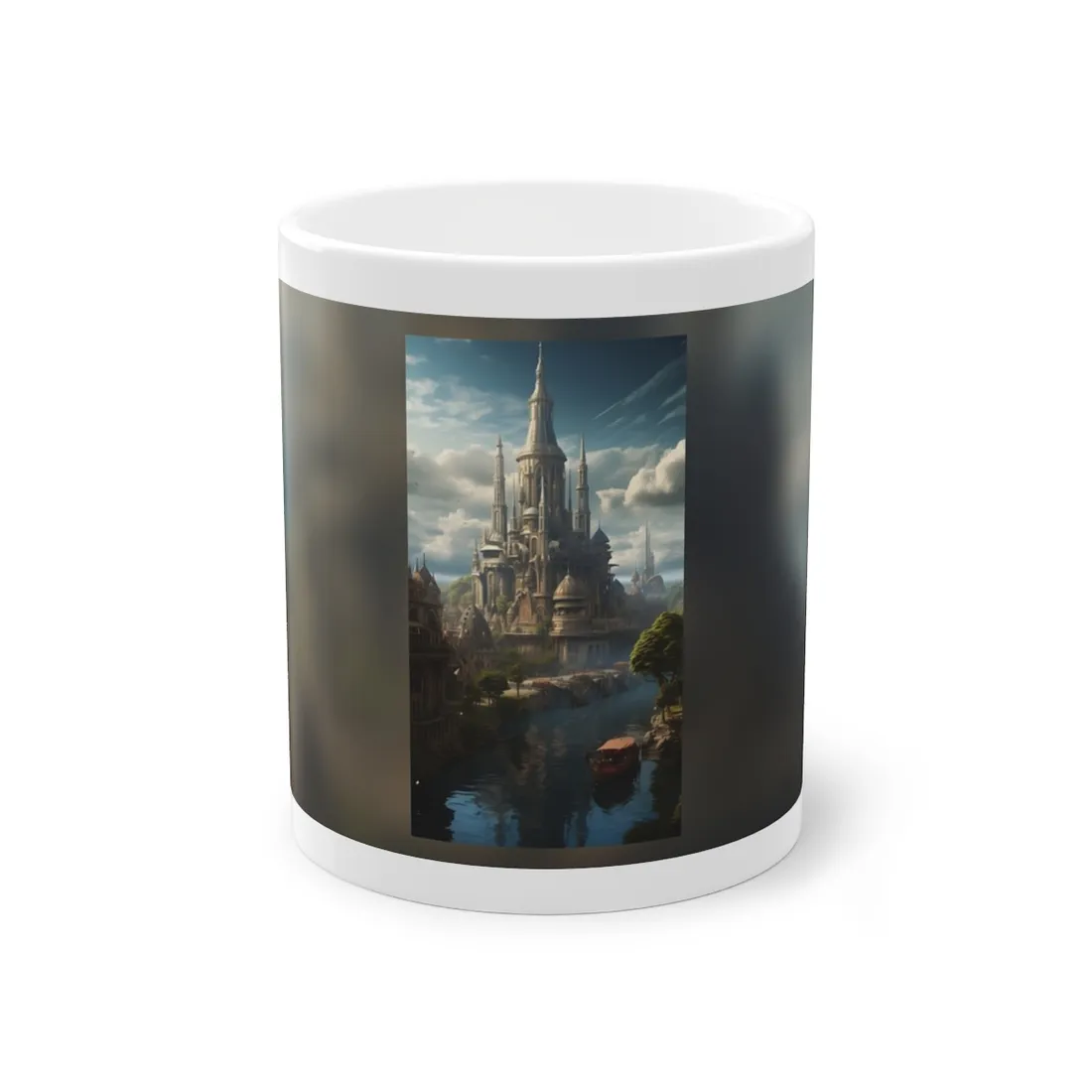 Breathtaking Floating City of Columbia: Aerial - Mug