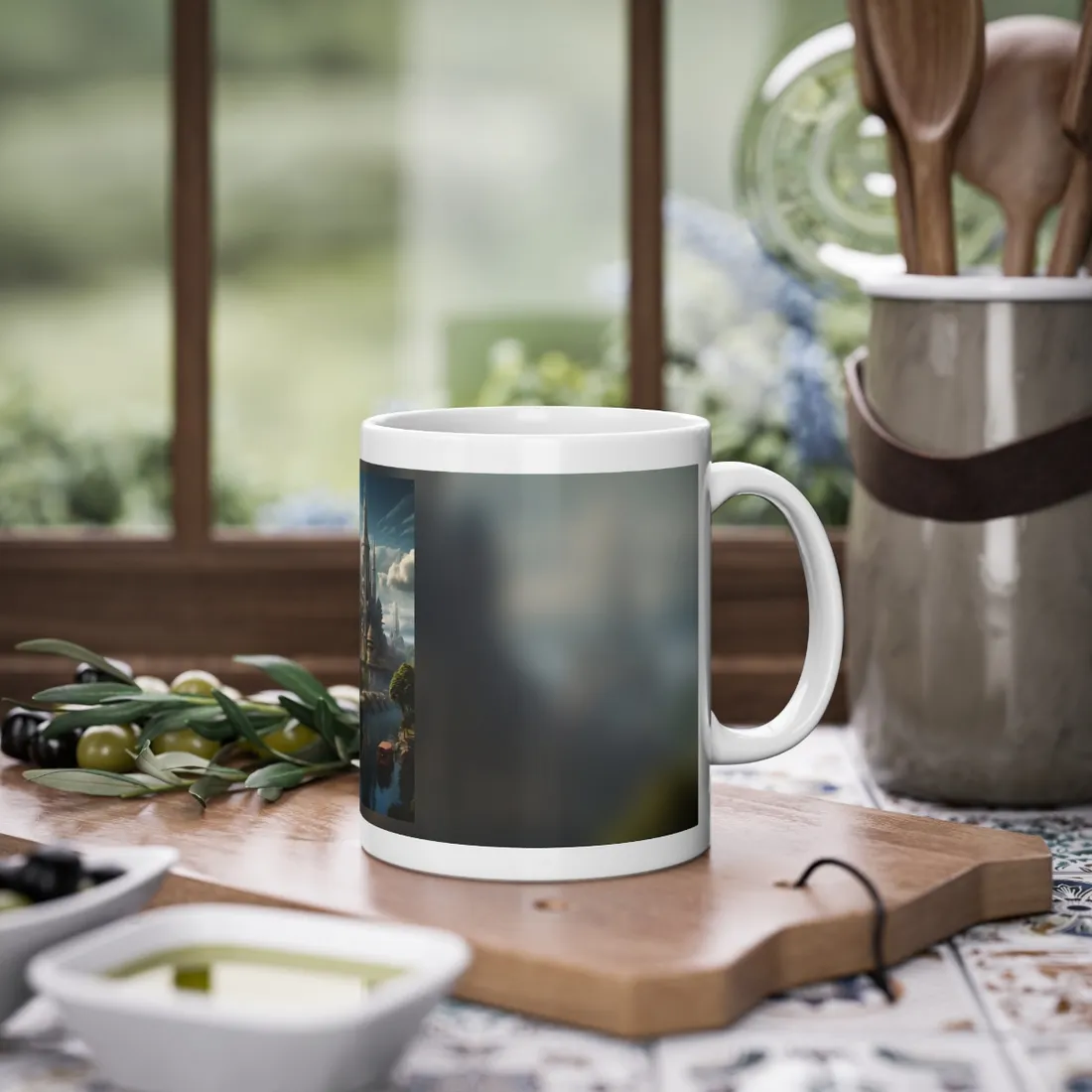 Breathtaking Floating City of Columbia: Aerial - Mug