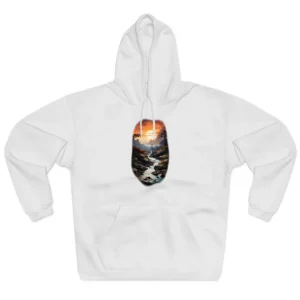 Sunset Mountain Stream Hoodie
