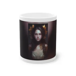 Autumn Leaf Portrait Mug