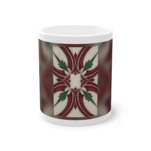 Symmetrical Art Deco Pattern Mug