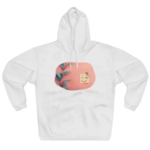 Smiley Sticky Note with Eucalyptus Hoodie