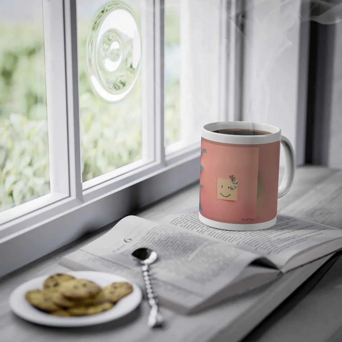 Calming Outdoor Moment: Serene Nature Art - Mug