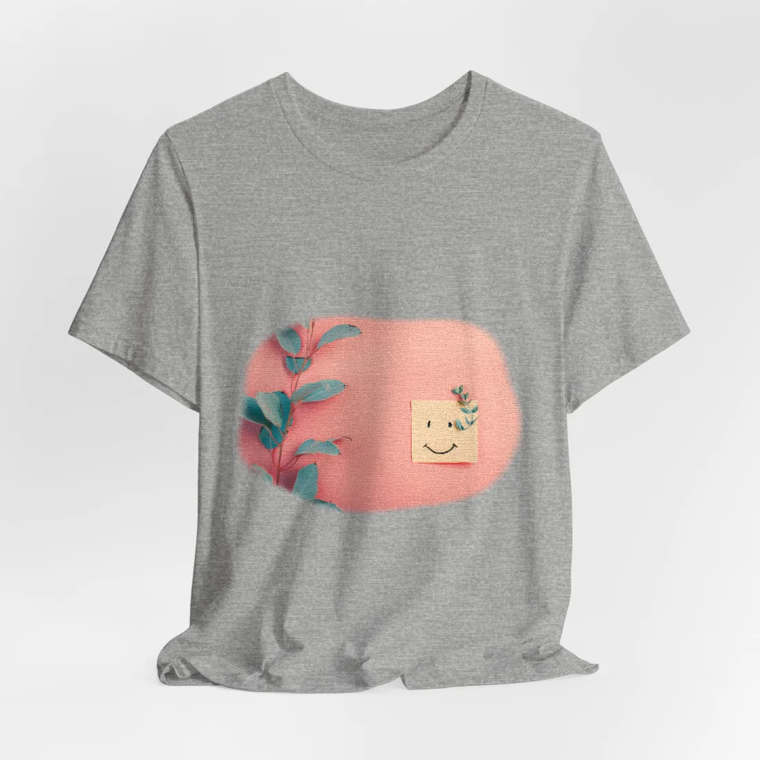 Calming Outdoor Moment: Serene Nature Art - T-Shirt (Athletic Heather)