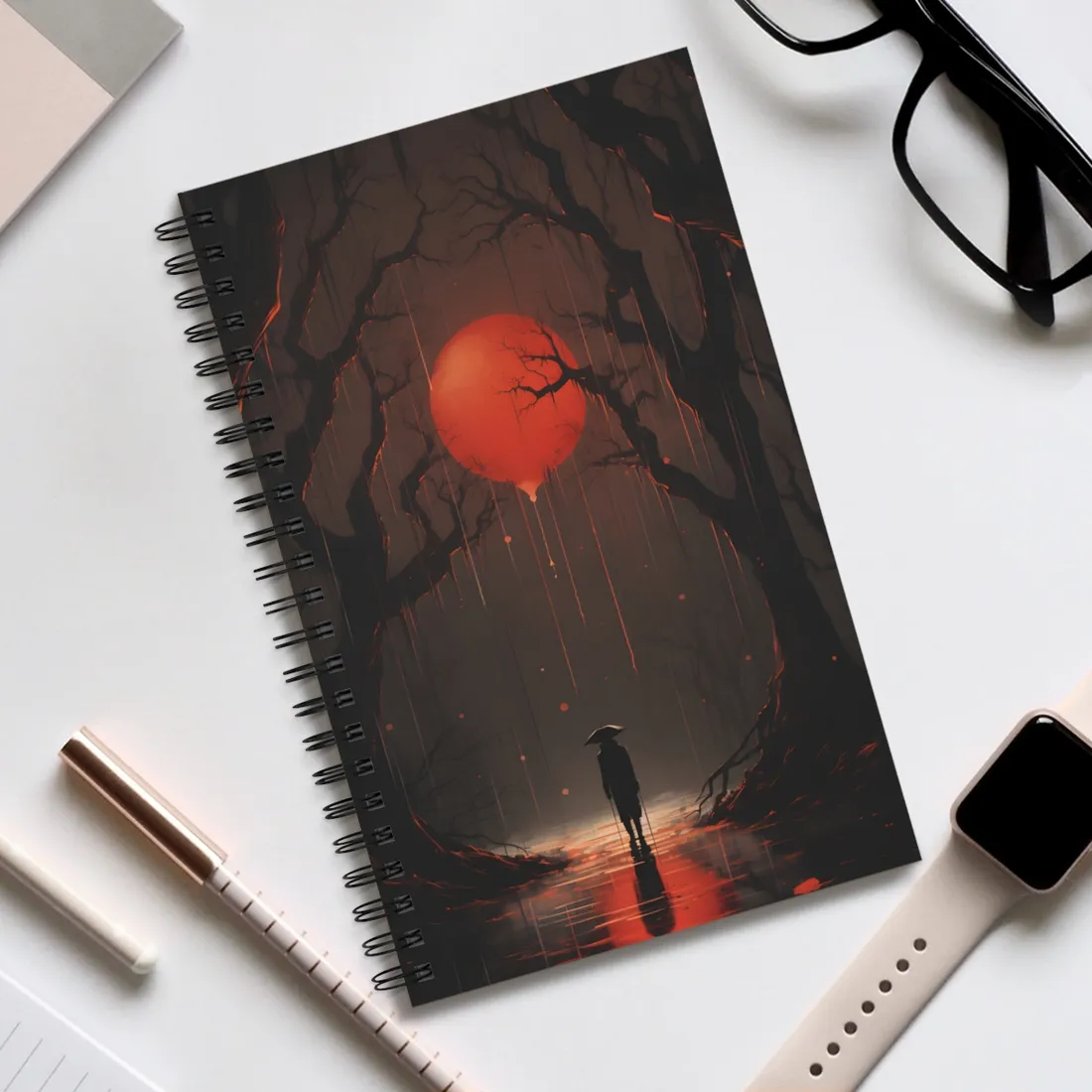 Candid Moment: Intimate Indoor - Spiral Notebook